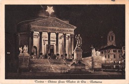 03005 "TORINO - CHIESA GRAN MADRE DI DIO - NOTTURNO"   CART. SPED. 1951 - Églises