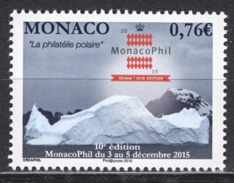 MONACO 2015 - Y.T. N° 2996  MONACOPHIL 2015 - NEUF ** - Ungebraucht