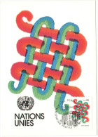 ONU - NAZIONI UNITE - UNITED NATIONS - NATIONS UNIES - 1982 - Definitive Series - Carte Maximum - Genève - FDC - Maximumkaarten