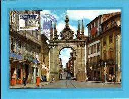 BRAGA - Arco Da Porta Nova - Dia Da Cidade - 24.06.1981 - PORTUGAL - CARTE MAXIMUM - MAXICARD - Maximum Cards & Covers