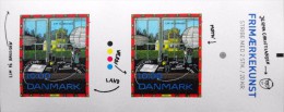 Demark 2015 Jesper Christiansen Painting. Stripe Of 2.  MiNr.1845    MNH (**)   ( Lot  5606 ) - Unused Stamps