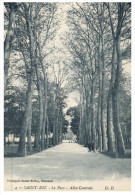 (DEL 626) Very Old Postcard - Carte Ancienne - Saint Dié Park (with Trees) + Roche St Martin (2 Postcard) - Arbres