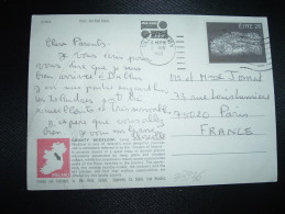 CP Pour La FRANCE TP EUROPA 26 OBL.MEC.2 JUN 1983 CILL MHANTAIN - Cartas & Documentos