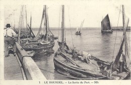 PICARDIE - 80 - SOMME - LE HOURDEL - La Sortie Du Port - Le Hourdel