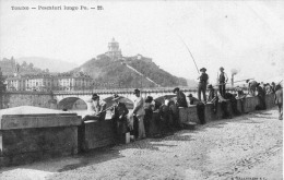 Torino - Pescatori Lungo Po - Fiume Po