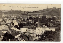 Carte Postale Ancienne Lyon Vaise - Fourvière, Rue Marietton Et Les Chartreux - Lyon 9