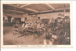 Delcampe - FOURMIES      Ecole Pratique ;    Salle D'electricité No 28 - Fourmies