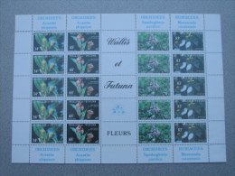 WALLIS ET FUTUNA - Fleurs YT N° 286**/289** En Feuillet - Blocs-feuillets