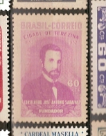 Brazil ** & 100 Years Of City Of Teresina Foundation, José António Saraiva 1952 (516) - Unused Stamps