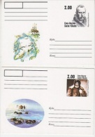 Sacha/Yakutia Polar Explorers 2 Postal Stationery Unused (26328) - Other & Unclassified