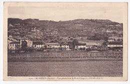 Ruffieux -  Vue Générale Et Le Mont Clergeon, Altitude 1050 M.- Circulé 1936 - Ruffieux