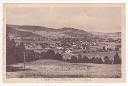 Saint Etienne Les Remiremont - Vue Générale - Circulé 1937, Sous Enveloppe - Saint Etienne De Remiremont