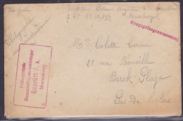 Guerre 1914-1918 - Lettre - 1. Weltkrieg 1914-1918