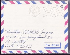 Cachets Militaires - Lettre - Militaire Stempels Vanaf 1900 (buiten De Oorlog)