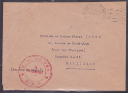 Cachets Militaires - Lettre - Militärstempel Ab 1900 (ausser Kriegszeiten)