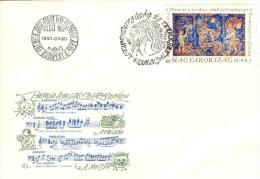 HUNGARY - 1991.FDC -Tapestry,Peter And The Wolf By Gabriella Hajnal/Youth Philately  MNH! Mi 4135 - FDC