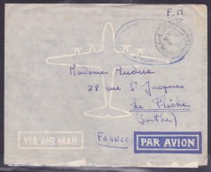 Cachets Militaires - Lettre - Military Postmarks From 1900 (out Of Wars Periods)