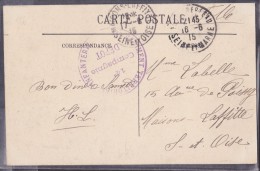 Guerre 1914-1918 - Lettre - Oorlog 1914-18