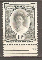 Tonga 1920 SG 56 Unmounted Mint - Tonga (...-1970)