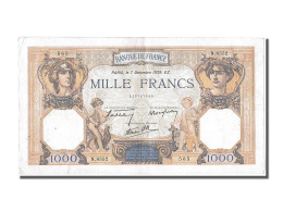 Billet, France, 500 Francs, 1 000 F 1927-1940 ''Cérès Et Mercure'', 1939 - 1 000 F 1927-1940 ''Cérès Et Mercure''