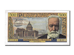 Billet, France, 500 Francs, 500 F 1954-1958 ''Victor Hugo'', 1954, 1954-03-04 - 500 F 1954-1958 ''Victor Hugo''