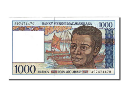 Billet, Madagascar, 1000 Francs = 200 Ariary, 1994, SUP - Madagascar