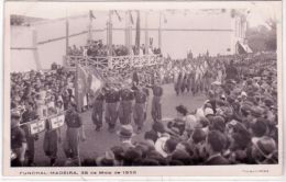 FUNCHAL-MADEIRA -28 De Maio De 1938 " Jeunes Phalangistes Défilant Le Jour De La Fëte Nationale " - Madeira