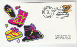 1993 MIAMISBURG Oh  175th ANNiV  EVENT COVER  USA Stamps Shoes  Shoe - Costumes