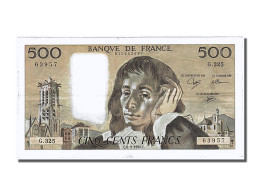 Billet, France, 500 Francs, 500 F 1968-1993 ''Pascal'', 1990, 1990-09-06, TTB+ - 500 F 1968-1993 ''Pascal''