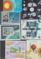 CUBA+BULGARIE+CONGO   BLOCK    SPACE   Used  Réf  C126 - Andere & Zonder Classificatie