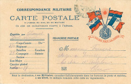 Militaria - Guerre 1914-18 - Régiments - Franchise Militaire - 256ème Régiment D'infanterie 56ème - Chalon Sur Saone - Guerre 1914-18