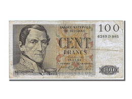 Billet, Belgique, 100 Francs, 1954, 1954-11-25, TB - 100 Francos