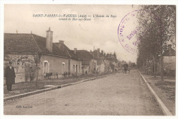 Aube - 10 - St Saint Parres Les Vaudes Entrée Du Pays Bay Sur Seine Cachet Militaire  Service Gvc Section Des Eaux - Sonstige & Ohne Zuordnung