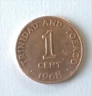Monnaies - Trinité Et Tobago - 1 Cent 1968 - - Trinité & Tobago