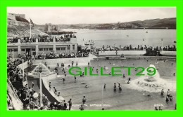 PLYMOUTH, DEVON, UK - BATHING POOL - ANIMATED - REAL PHOTO - - Plymouth
