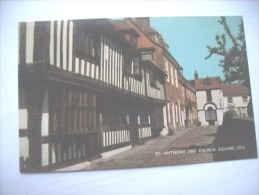 Engeland England Sussex Rye St Anthony And Church Square - Rye