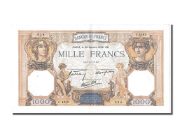 Billet, France, 500 Francs, 1 000 F 1927-1940 ''Cérès Et Mercure'', 1938 - 1 000 F 1927-1940 ''Cérès Et Mercure''