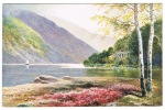 RB 1075 - Early Postcard - Pass Of Brander & Viaduct - Loch Awe Argyll Scotland - Argyllshire