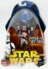 BLISTER US FIGURINE STAR WARS 2005  REVENGE OF THE SITH CLONE TROOPER BLANC Et ROUGE QUICK DRAW ATTACK ! - Episodio II