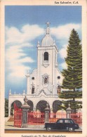 03018 "SAN SALVADOR C.A. - SANTUARIO DE N. SRA DE GUADALUPE" MARIO CASARIEGO 1959-1960. CART. NON SPED. - El Salvador