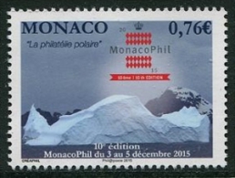 MONACO - 2015 - Monacophil 2015, La Filatélie Polaire - 1v Neufs // Mnh - Ungebraucht