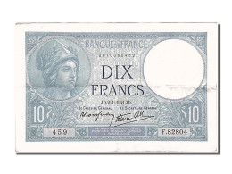 Billet, France, 10 Francs, 10 F 1916-1942 ''Minerve'', 1941, 1941-01-02, SUP+ - 10 F 1916-1942 ''Minerve''