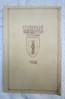 "Festbericht Jahrhundertfeier St. Stephan 1928" Der Studienanstalt St. Stephan In Augsburg, Mit Teilnehmerverzeichnis - Biografie & Memorie