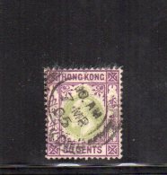 HONG KONG 1903 O FILGR CA - Used Stamps