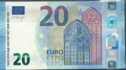 € 20  ITALIA SA S004 D6  DRAGHI  UNC - 20 Euro