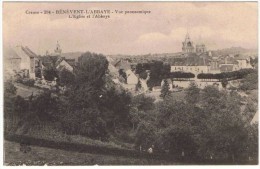 BENEVENT - L' ABBAYE . 23 . Vue Panoramique ( Voir Dos En 2 ém Photo ) - Benevent L'Abbaye