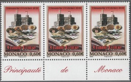 ** MONACO 2011 BANDE De 3 TP  - Y.T. 2794 - NEUFS **F5** - Ungebraucht