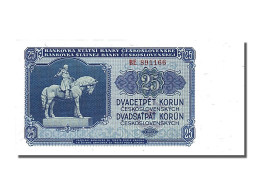 Billet, Tchécoslovaquie, 25 Korun, 1953, NEUF - Tsjechoslowakije