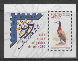 South Africa 1997 Junass / Whitefaced Duck M/s ** Mnh (20923) - Blocks & Sheetlets