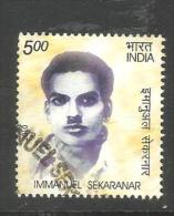 INDIA, 2010, FIRST DAY CANCELLED, Immanuel Sekaranar, Freedom Fighter, Social Worker, 1 V - Gebruikt